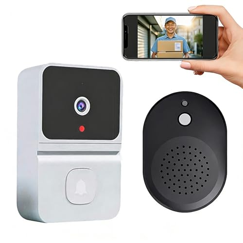 Amazon.co.jp: インターホン ワイヤレス 工事不要 カメラ付き ドアホン
